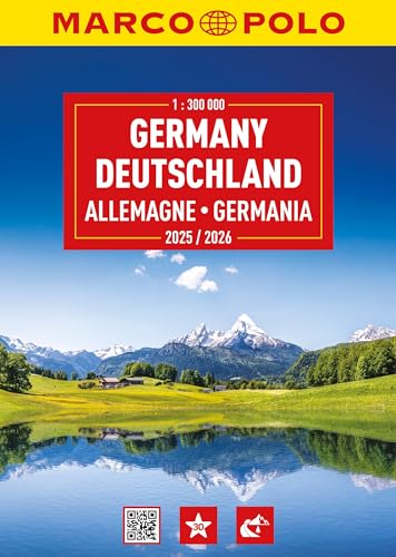 MARCO POLO Reiseatlas 2025/2026 Deutschland 1:300.000: mit Europa 1 : 4,5 Mio. MARCO POLO Reiseatlas 2025/2026 Deutschland 1:300.000: mit Europa 1 : 4,5 Mio.