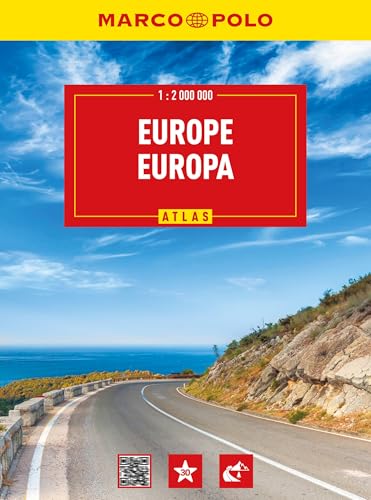 MARCO POLO Reiseatlas Europa 1:2 Mio.: Straßenatlas und Autoatlas, Spiralbindung von MARCO POLO ein Imprint von MAIRDUMONT