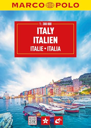 MARCO POLO Reiseatlas Italien 1:300.000: Straßenatlas und Autoatlas mit Europa in 1:4,5 Mio. Spiralbindung MARCO POLO Reiseatlas Italien 1:300.000: Straßenatlas und Autoatlas mit Europa in 1:4,5 Mio. Spiralbindung von Mairdumont