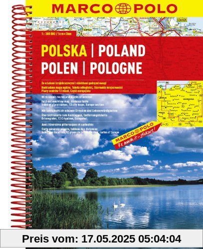 MARCO POLO Reiseatlas Polen 1:300.000 MARCO POLO Reiseatlas Polen 1:300.000