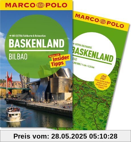 MARCO POLO Reiseführer Baskenland, Bilbao: Reisen mit Insider-Tipps. Mit EXTRA Faltkarte & Reiseatlas MARCO POLO Reiseführer Baskenland, Bilbao: Reisen mit Insider-Tipps. Mit EXTRA Faltkarte & Reiseatlas