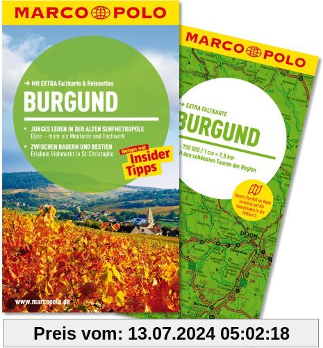 MARCO POLO Reiseführer Burgund