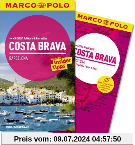MARCO POLO Reiseführer Costa Brava, Barcelona: Mit EXTRA Faltkarte & Reiseatlas