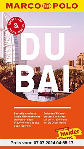 MARCO POLO Reiseführer Dubai: Reisen mit Insider-Tipps. Inklusive kostenloser Touren-App & Update-Service