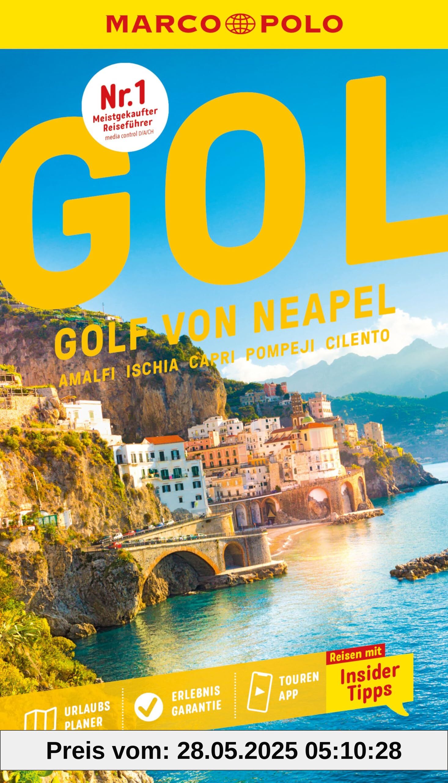 MARCO POLO Reiseführer Golf von Neapel, Amalfi, Ischia, Capri, Pompeji, Cilento: Reisen mit Insider-Tipps. Inklusive kostenloser Touren-App
