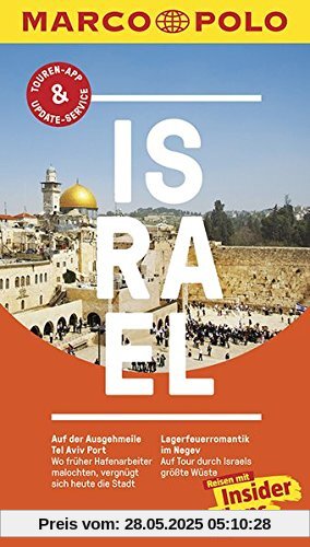 MARCO POLO Reiseführer Israel: Reisen mit Insider-Tipps. Inklusive kostenloser Touren-App & Update-Service