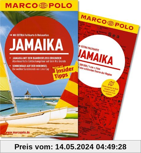 MARCO POLO Reiseführer  Jamaika: Reisen mit Insider Tipps. Mit Extra Faltkarte & Reiseatlas.
