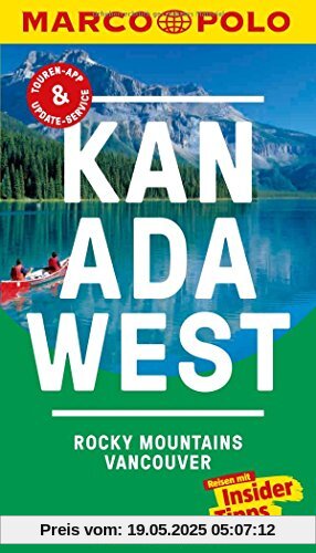 MARCO POLO Reiseführer Kanada West, Rocky Mountains, Vancouver: Reisen mit Insider-Tipps. Inklusive kostenloser Touren-App & Update-Service MARCO POLO Reiseführer Kanada West, Rocky Mountains, Vancouver: Reisen mit Insider-Tipps. Inklusive kostenloser Touren-App & Update-Service