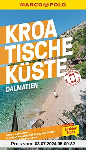 MARCO POLO Reiseführer Kroatische Küste Dalmatien: Reisen mit Insider-Tipps. Inkl. kostenloser Touren-App