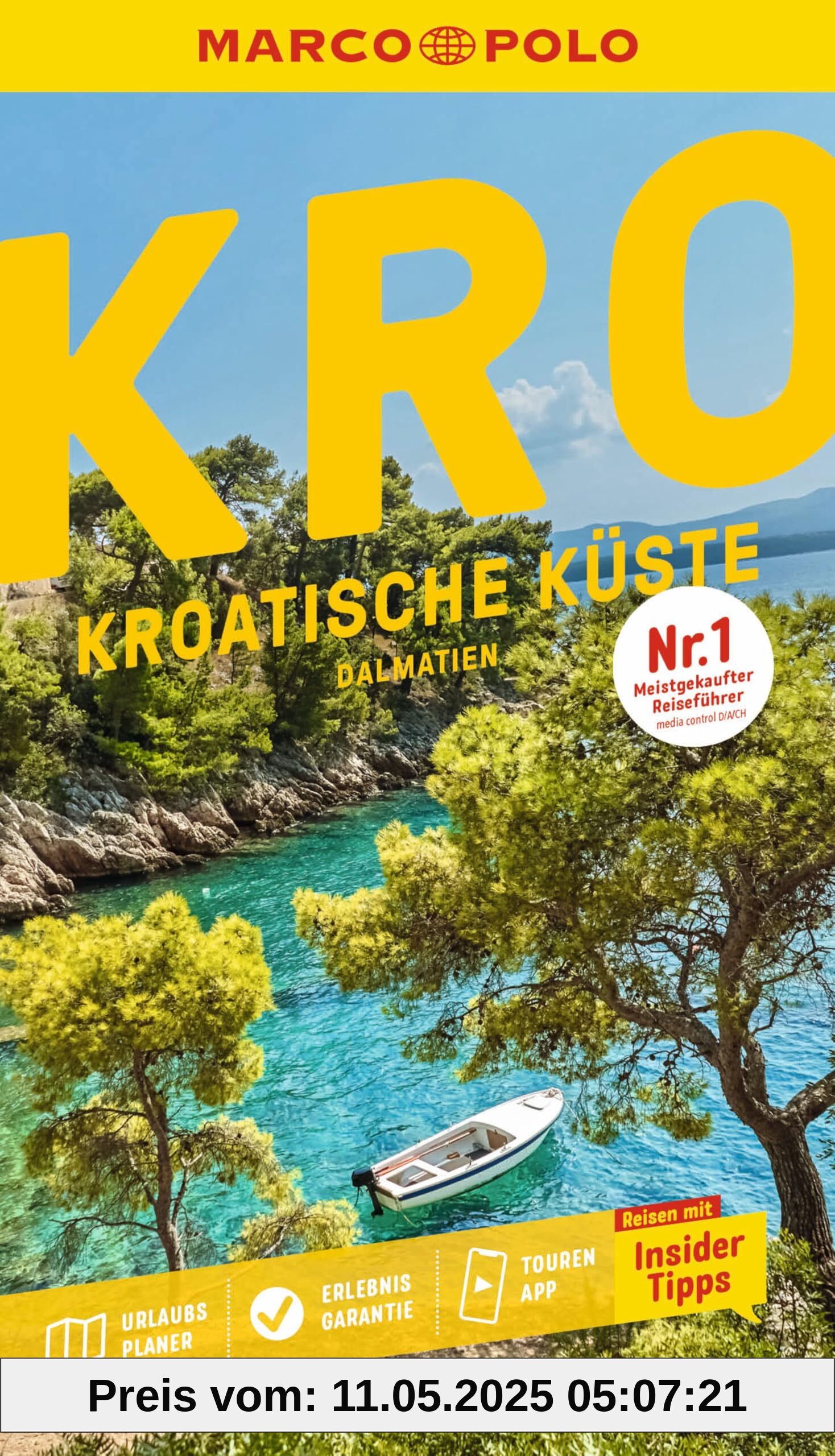 MARCO POLO Reiseführer Kroatische Küste Dalmatien: Reisen mit Insider-Tipps. Inkl. kostenloser Touren-App