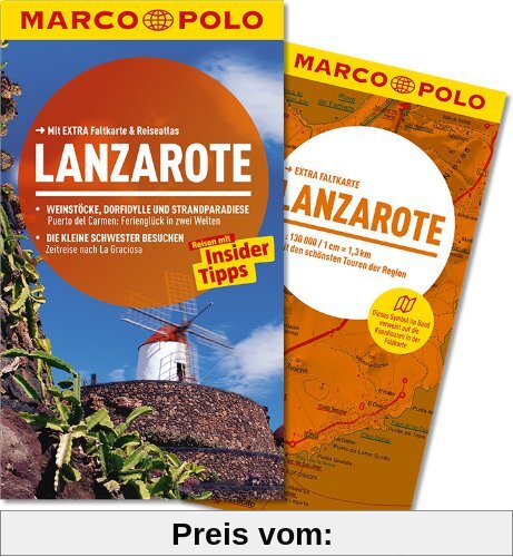 MARCO POLO Reiseführer Lanzarote: Reisen mit Insider-Tipps. Mit EXTRA Faltkarte & Reiseatlas