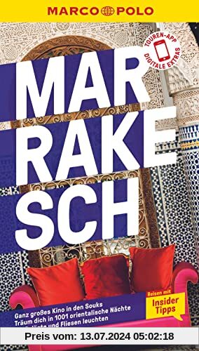 MARCO POLO Reiseführer Marrakesch: Reisen mit Insider-Tipps. Inklusive kostenloser Touren-App & Update-Service