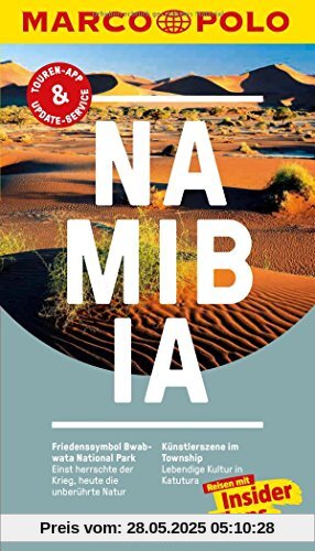 MARCO POLO Reiseführer Namibia: Reisen mit Insider-Tipps. Inklusive kostenloser Touren-App & Update-Service