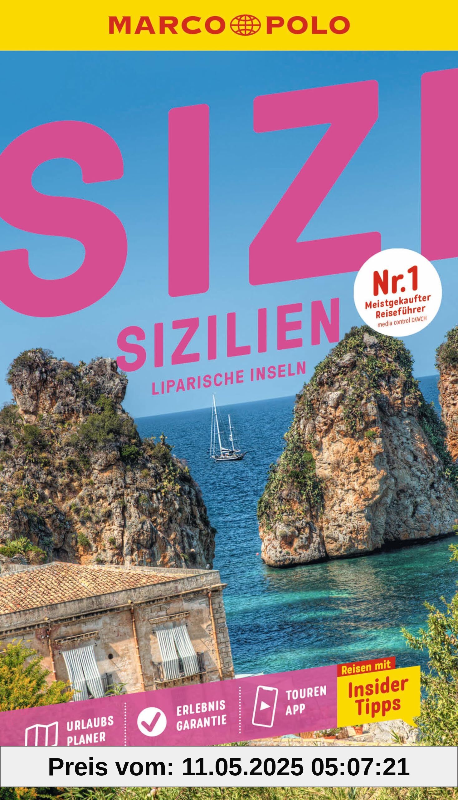 MARCO POLO Reiseführer Sizilien, Liparische Inseln: Reisen mit Insider-Tipps. Inkl. kostenloser Touren-App