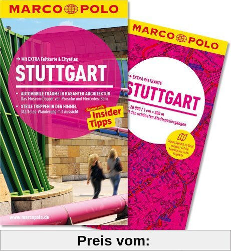 MARCO POLO Reiseführer Stuttgart: Reisen mit Insider-Tipps. Mit EXTRA Faltkarte & Reiseatlas