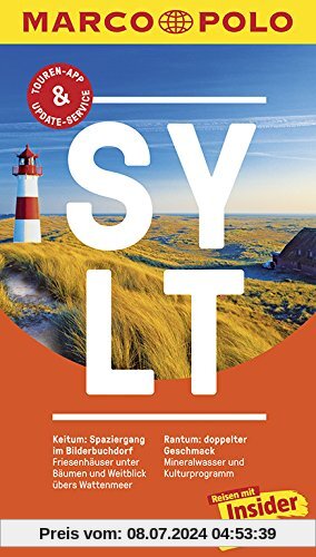 MARCO POLO Reiseführer Sylt: Reisen mit Insider-Tipps. Inklusive kostenloser Touren-App & Update-Service