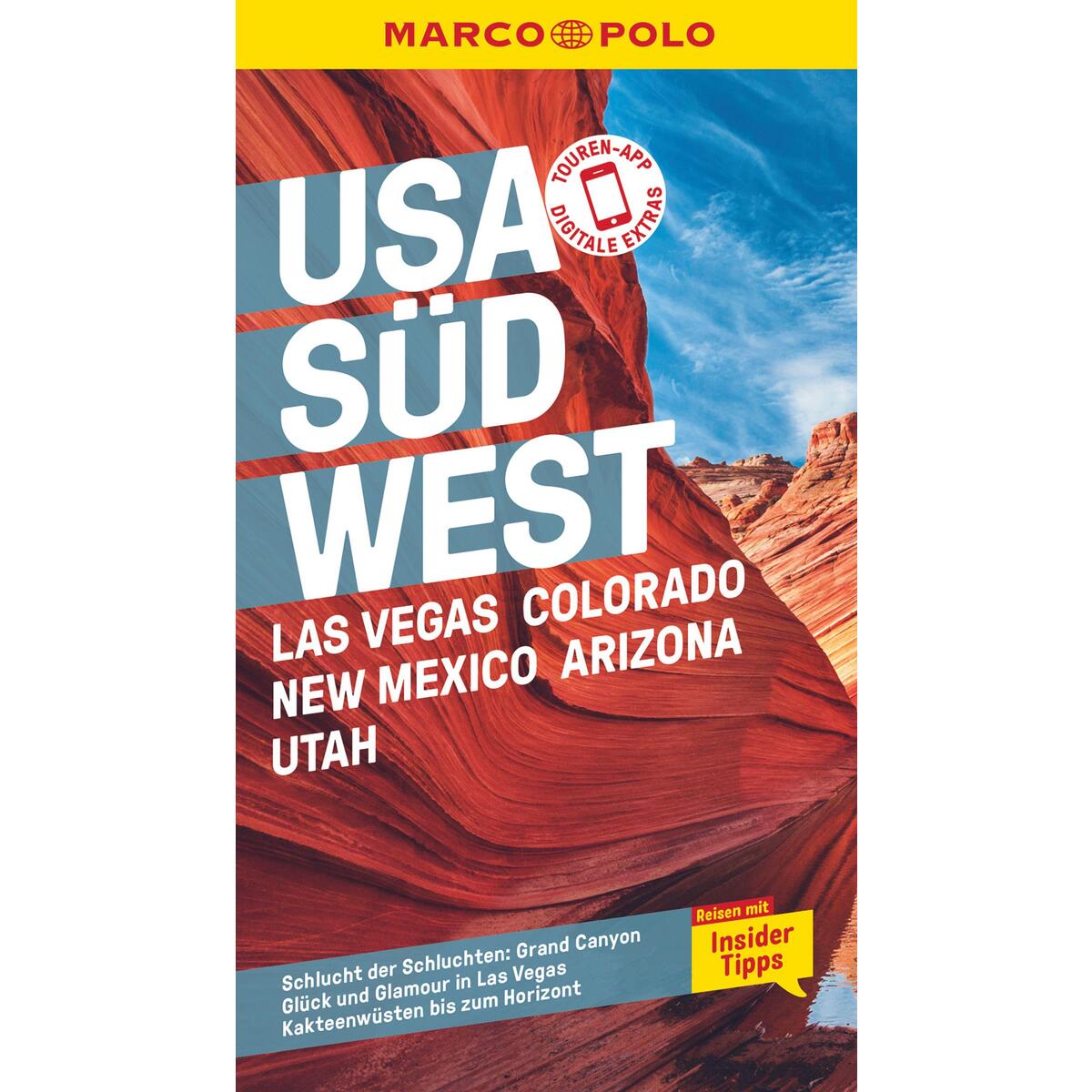 MARCO POLO Reiseführer USA Südwest, Las Vegas, Colorado, New Mexico, Arizona, Ut... MARCO POLO Reiseführer USA Südwest, Las Vegas, Colorado, New Mexico, Arizona, Ut... von Mairdumont