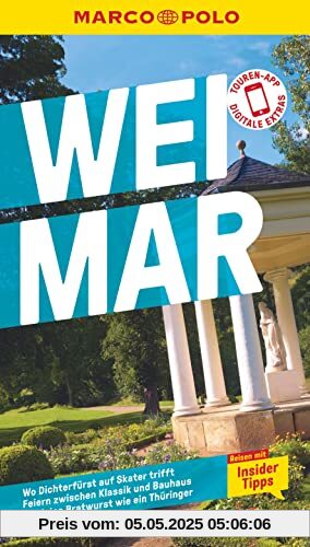 MARCO POLO Reiseführer Weimar: Reisen mit Insider-Tipps. Inklusive kostenloser Touren-App