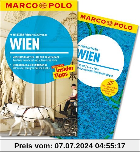 MARCO POLO Reiseführer Wien: Reisen mit Insider-Tipps. Mit EXTRA Faltkarte & Cityatlas