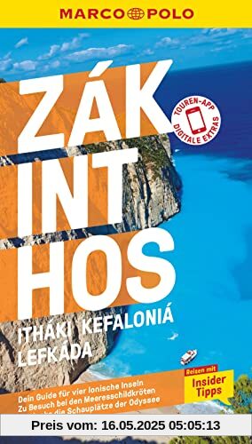 MARCO POLO Reiseführer Zákinthos, Itháki, Kefalloniá, Léfkas: Reisen mit Insider-Tipps. Inklusive kostenloser Touren-App