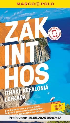 MARCO POLO Reiseführer Zákinthos, Itháki, Kefalloniá, Léfkas: Reisen mit Insider-Tipps. Inklusive kostenloser Touren-App MARCO POLO Reiseführer Zákinthos, Itháki, Kefalloniá, Léfkas: Reisen mit Insider-Tipps. Inklusive kostenloser Touren-App