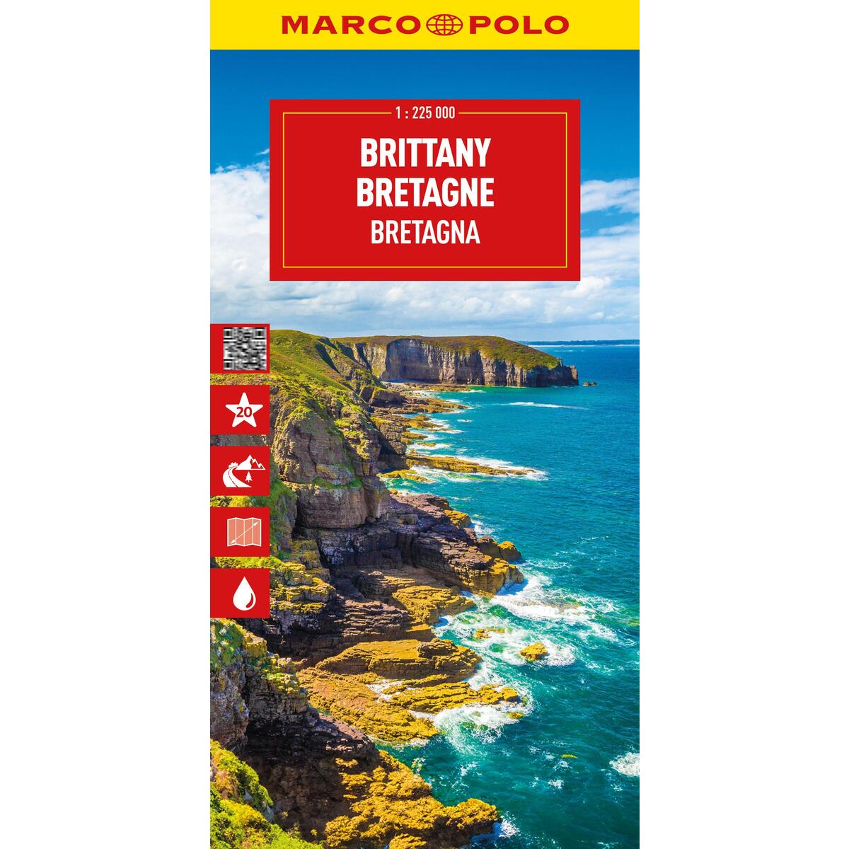 MARCO POLO Reisekarte Bretagne 1:225.000 MARCO POLO Reisekarte Bretagne 1:225.000 von Mairdumont