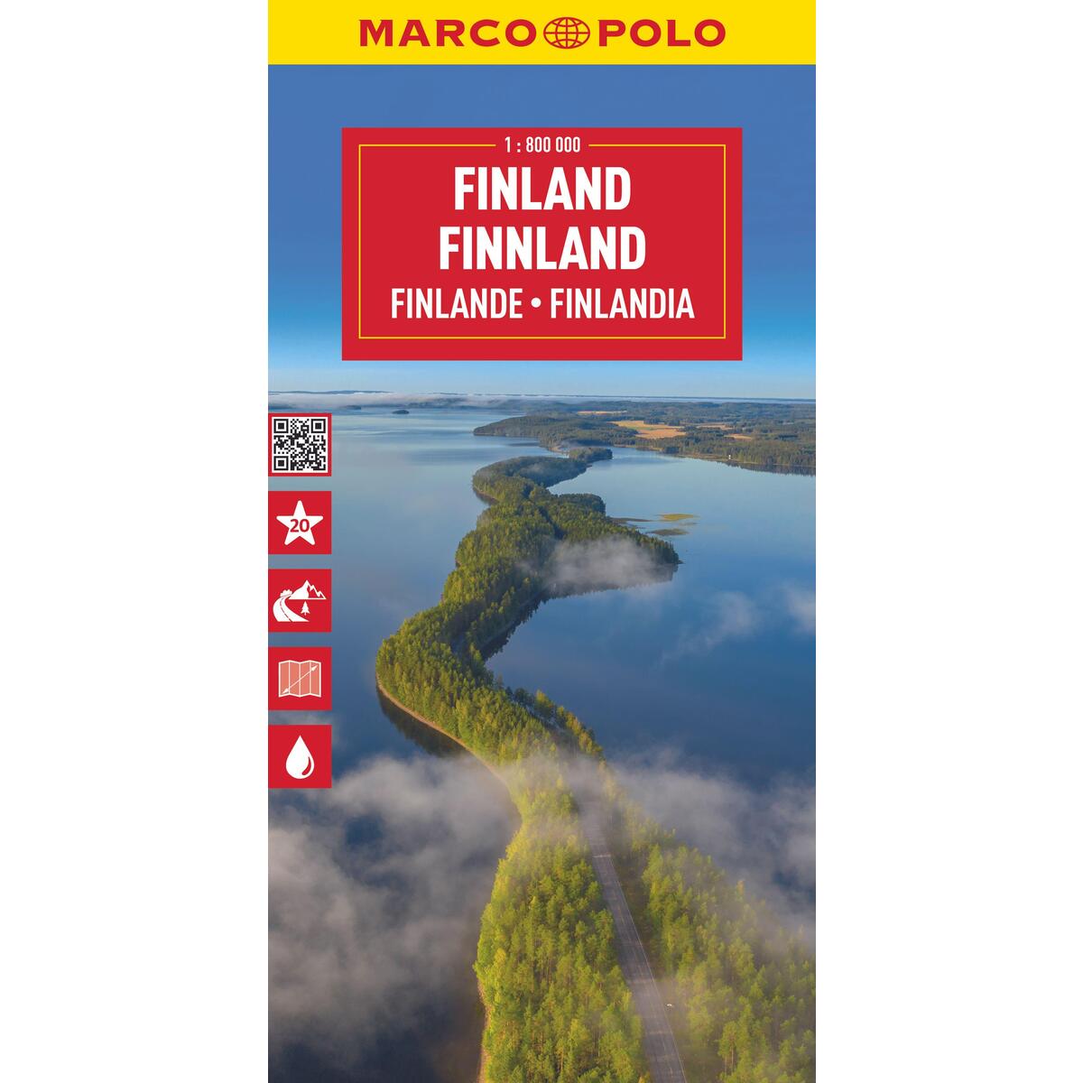 MARCO POLO Reisekarte Finnland 1:800.000 MARCO POLO Reisekarte Finnland 1:800.000 von Mairdumont