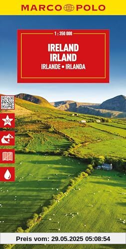 MARCO POLO Reisekarte Irland 1:350.000: wegenkaart 1:350 000 (Marco Polo Maps)