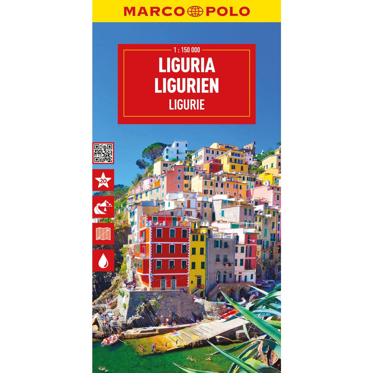 MARCO POLO Reisekarte Italien 05 Ligurien 1:150.000 MARCO POLO Reisekarte Italien 05 Ligurien 1:150.000 von Mairdumont