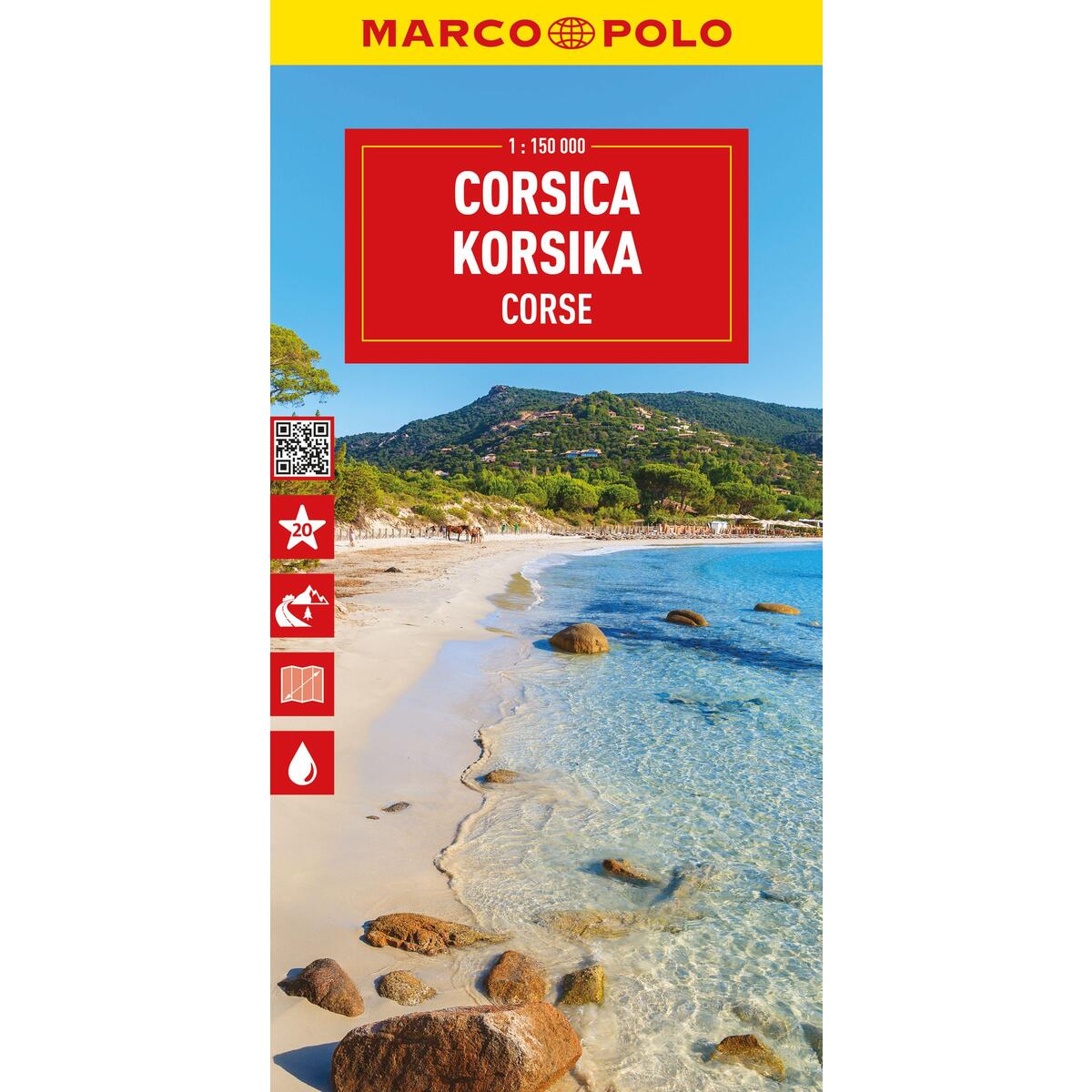 MARCO POLO Reisekarte Korsika 1:150.000 MARCO POLO Reisekarte Korsika 1:150.000 von Mairdumont