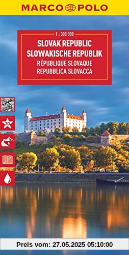 MARCO POLO Reisekarte Slowakische Republik 1:300.000 (Marco Polo Maps)