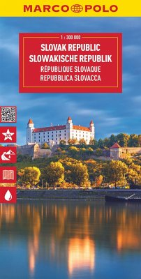 MARCO POLO Reisekarte Slowakische Republik 1:300.000 von Mairdumont