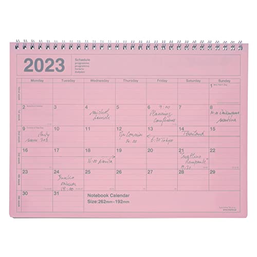 MARK'S 2023 Tischkalender M, Pink von Mark's Europe