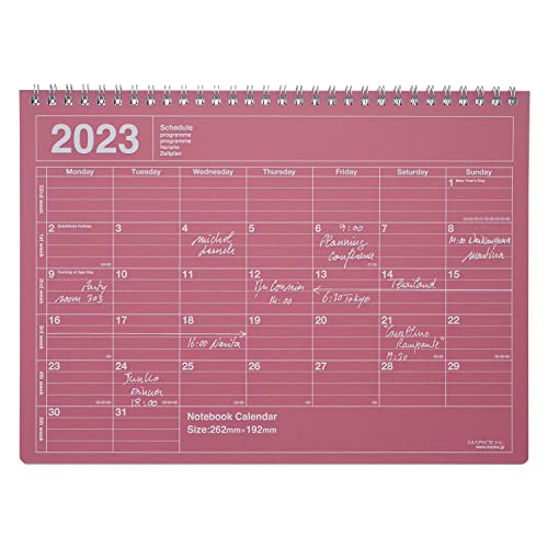 MARK'S 2023 Tischkalender M, Red von Mark's Europe