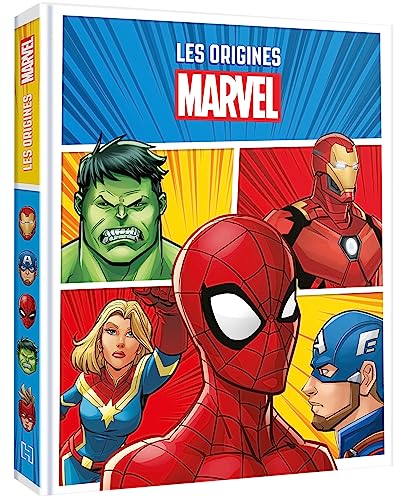 MARVEL - Les Origines des Super Héros - Spider-Man, Hulk, Iron-Man, Captain Marvel, Captain America von DISNEY HACHETTE