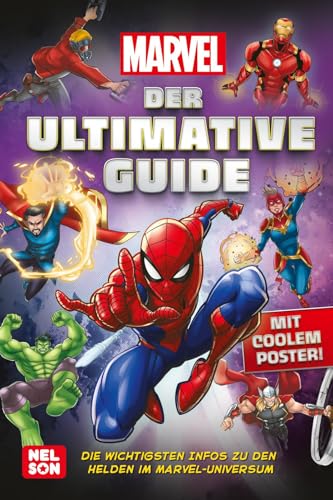 MARVEL: Der ultimative Guide: Die wichtigsten Infos zu den Helden im MARVEL-Universum | Mit coolem Poster MARVEL: Der ultimative Guide: Die wichtigsten Infos zu den Helden im MARVEL-Universum | Mit coolem Poster