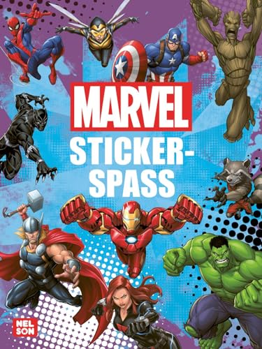 MARVEL: Stickerspaß: Mit coolen Stickern, Rätseln und Ausmalseiten MARVEL: Stickerspaß: Mit coolen Stickern, Rätseln und Ausmalseiten von Nelson