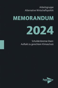 MEMORANDUM 2024 von PapyRossa Verlagsges.
