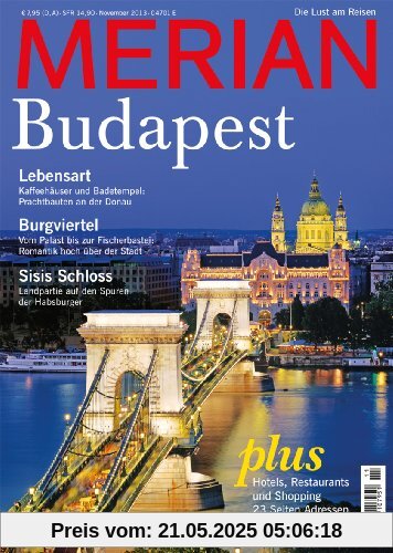 MERIAN Budapest 11/13 (MERIAN Hefte)
