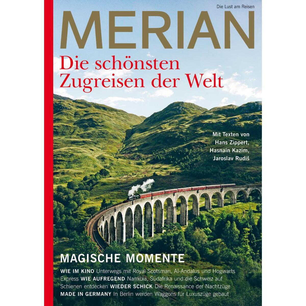 MERIAN Die schönsten Zugreisen der Welt 10/2022 von Travel House Media GmbH
