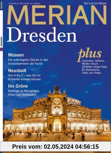 MERIAN Dresden 12/13 (MERIAN Hefte)