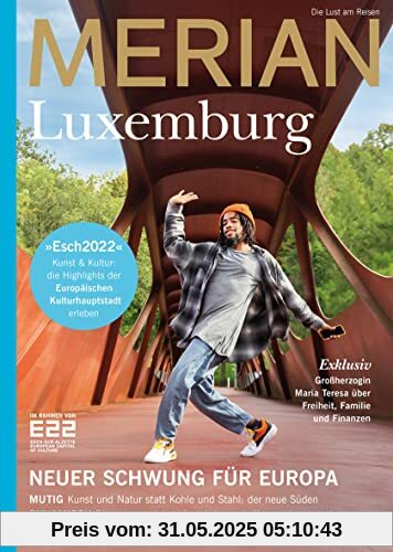 MERIAN Magazin Luxemburg 02/22 (MERIAN Hefte)