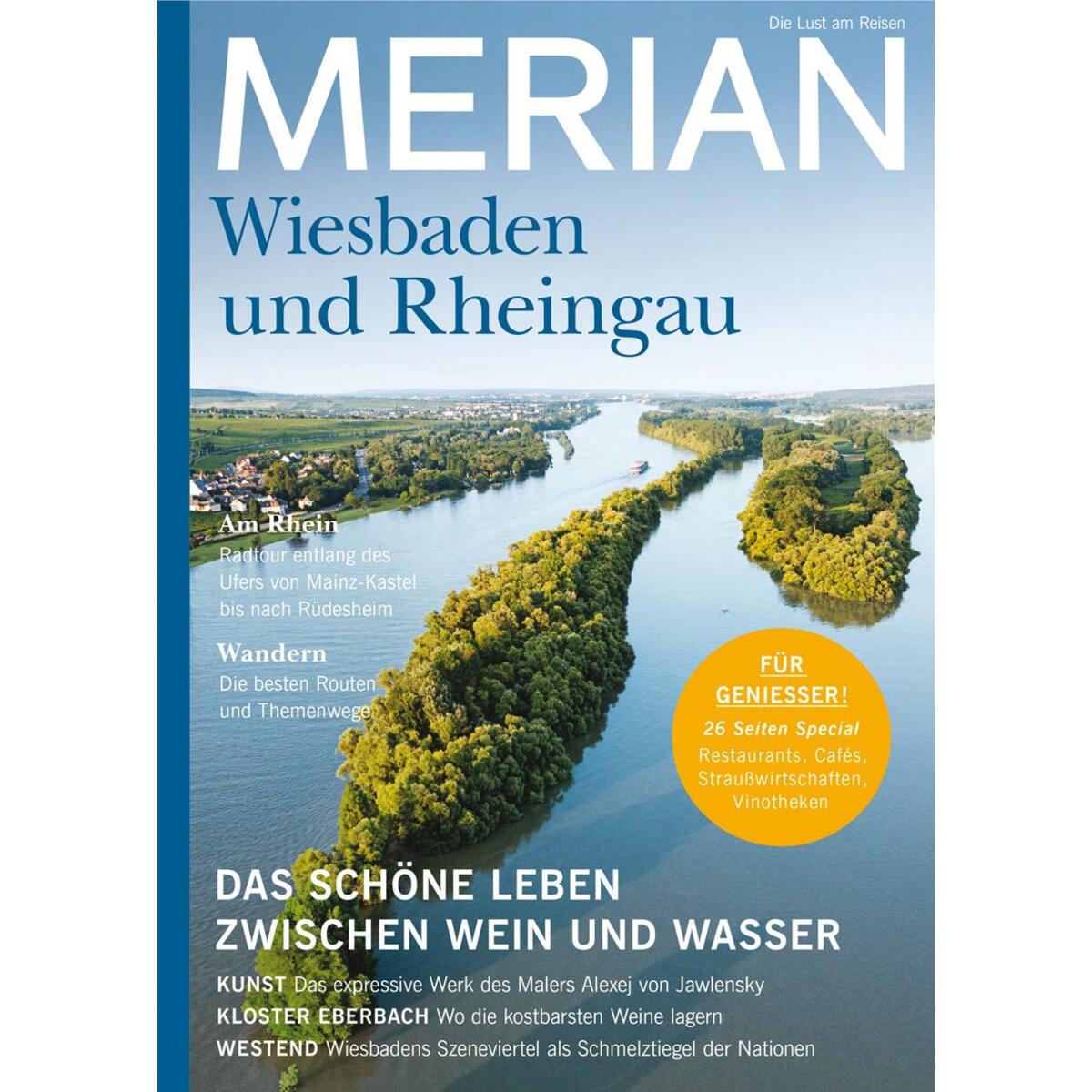 MERIAN Magazin Wiesbaden und der Rheingau 10/21 von Travel House Media GmbH