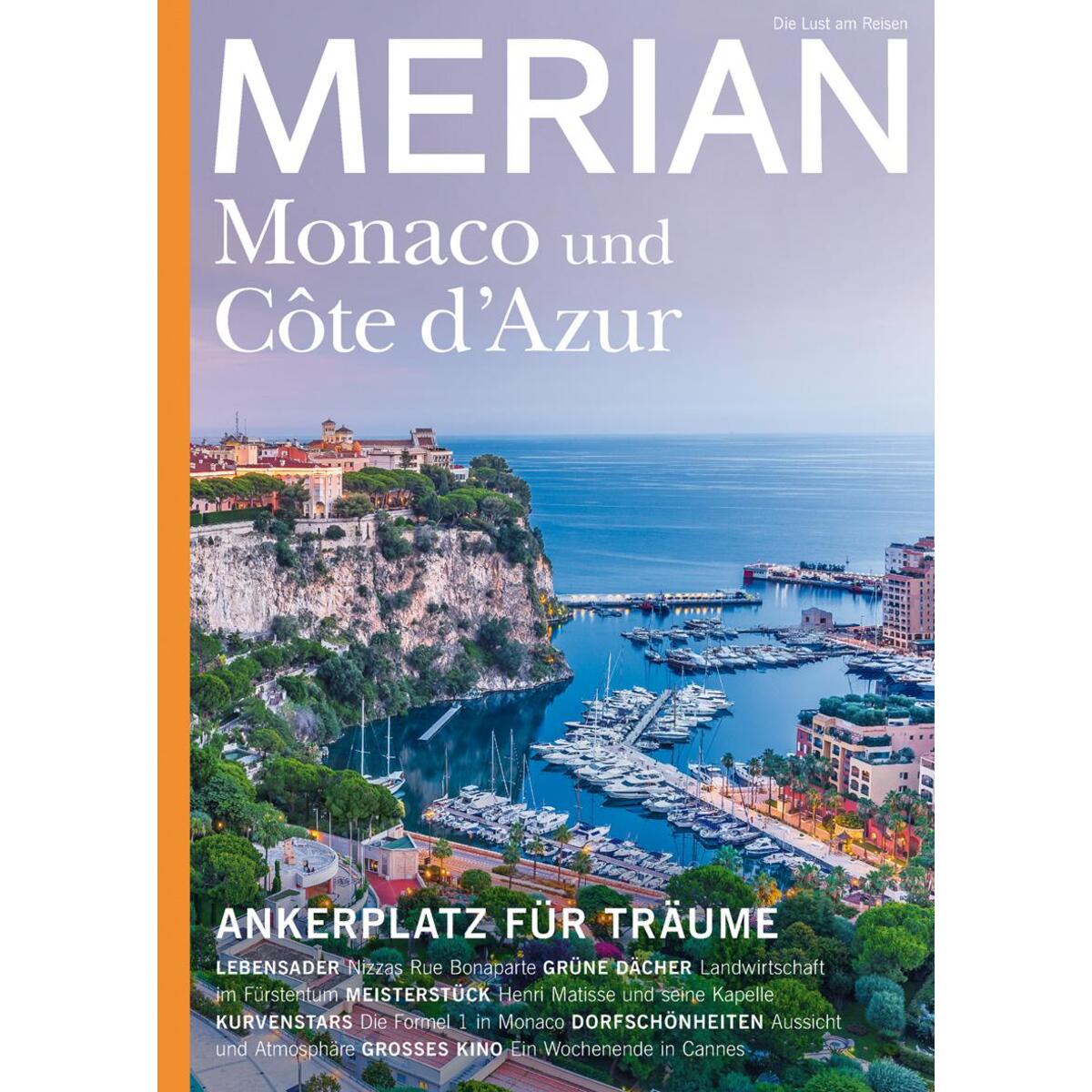 MERIAN Monaco Côte d`Azur 12/2022 von Travel House Media GmbH