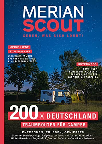 MERIAN Scout 19 - 200 x Deutschland für Camper (MERIAN Hefte) von Jahreszeitenverlag, Vertrieb durch GRÄFE UND UNZER VERLAG GmbH