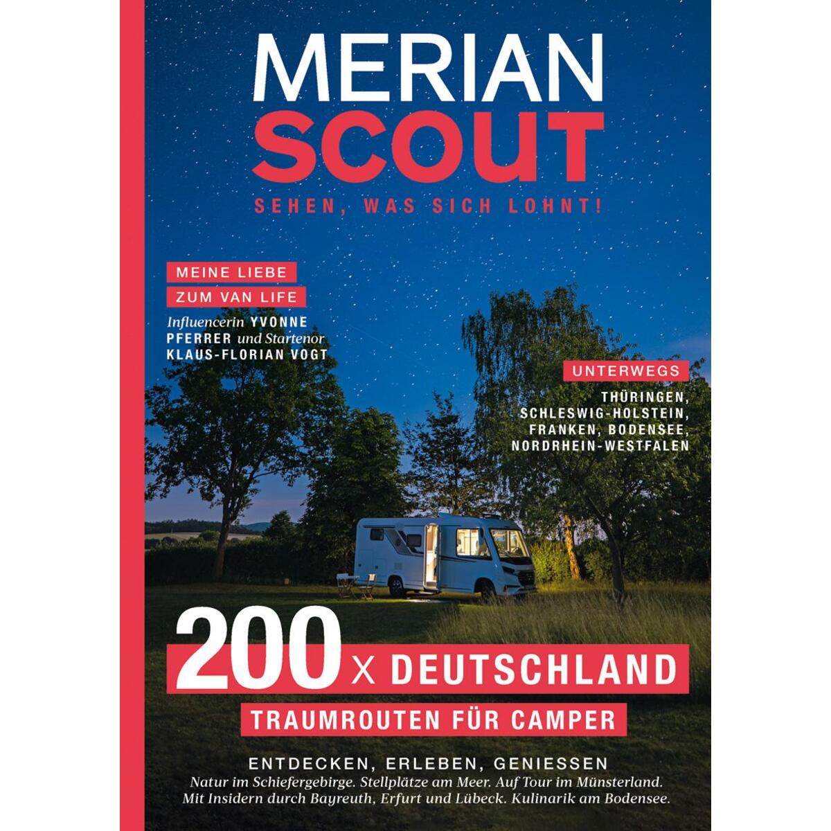 MERIAN Scout 19 - 200 x Deutschland für Camper von Travel House Media GmbH