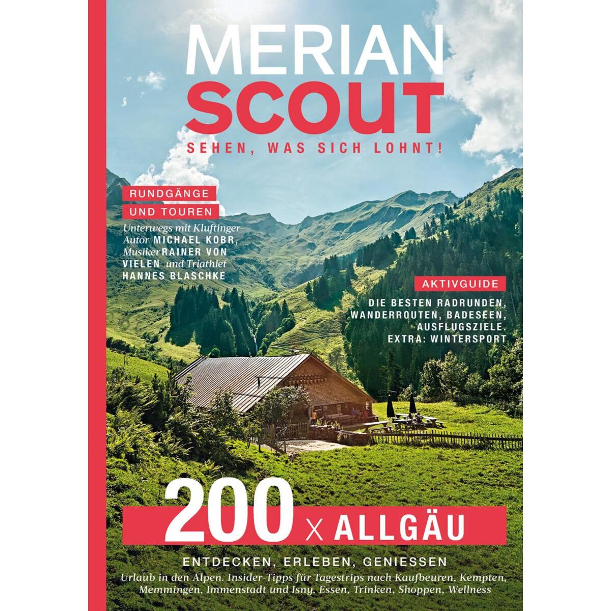 MERIAN Scout 20 - 200 x Allgäu von Travel House Media GmbH