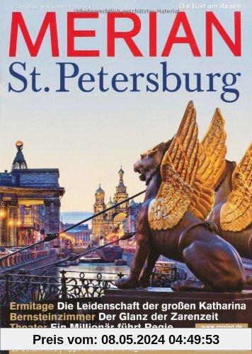 MERIAN St. Petersburg (MERIAN Hefte)