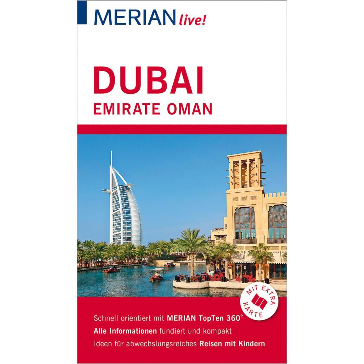 MERIAN live! Reiseführer Dubai, Emirate, Oman von Travel House Media GmbH