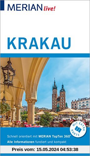 MERIAN live! Reiseführer Krakau: Mit Extra-Karte zum Herausnehmen